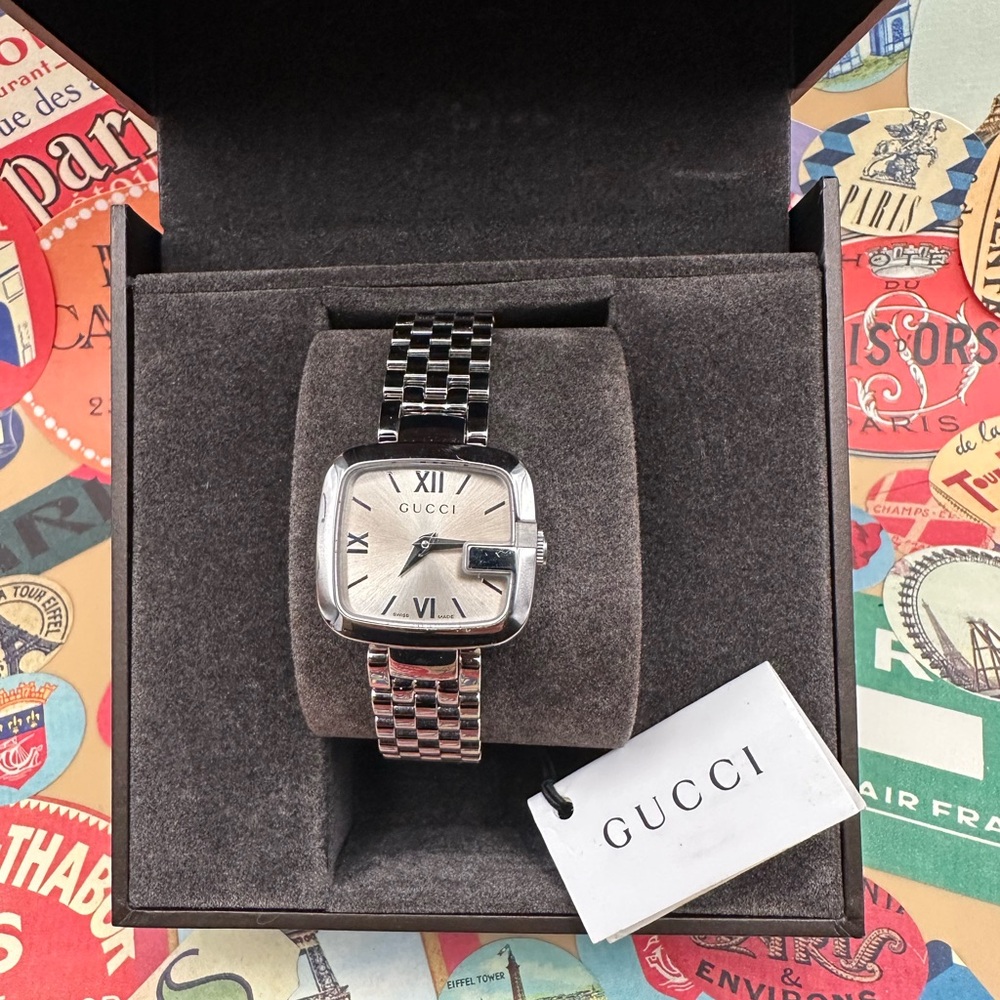 Gucci Silver Bracelet Watch